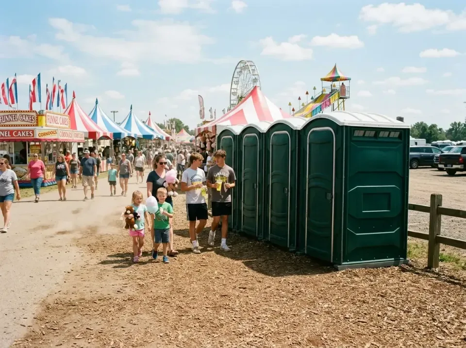 Portable Toilets — County Fair